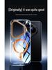 HUAWEI P80PRO Прозрачный Магнитный Чехол для Телефона - Защитная Крышка с Высокой Прозрачностью