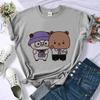 Футболка Bubu Dudu женская эстетичная крой 80-х cutecore графика корейская мода рубашка корейская мода готика манга