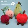 Cartoon Fruits Vegetables Plush Toy Stuffed Doll For Childrens Decoration Room