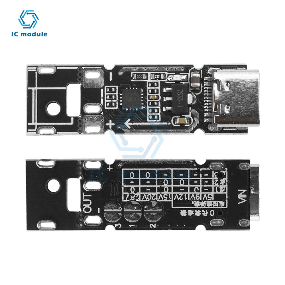 140W 5A Type C PD3.1 Fast Charge Trigger Board 28V/20V/15V/12V/9V/5V Voltage Triggers Support QC AFC FCP
