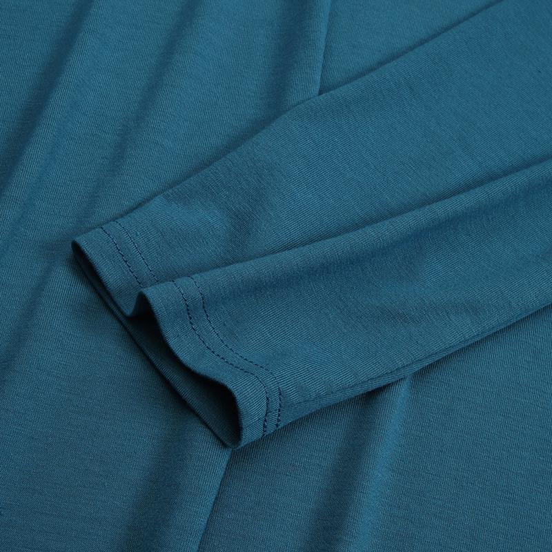 Женский мусульманский кафтан с длинным рукавом одноцветный