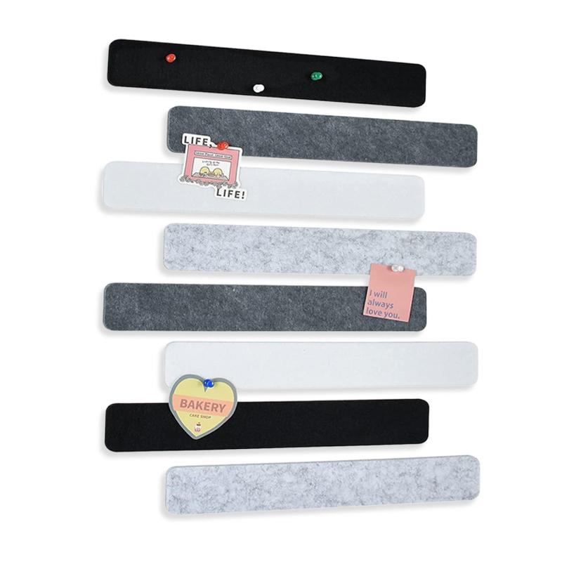 8 шт. офисная доска для заметок с Н-образными гвоздями, расширенный держатель фотографий, креативное войлочное сообщение, за исключением другого реквизита для съемки 33x5 см