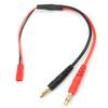 21.6cm JST Connector to 4.0mm Banana Plug 20AWG Adapter Cable for B6 LiPo Battery Charger