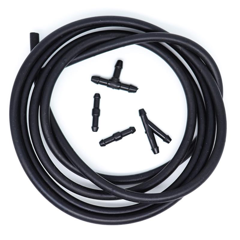 Универсальный автомобильный шланг для мытья лобового стекла, лезвие стеклоочистителя, труба, форсунка для воды, трубка для жидкости, соединительный соединитель, сменный комплект