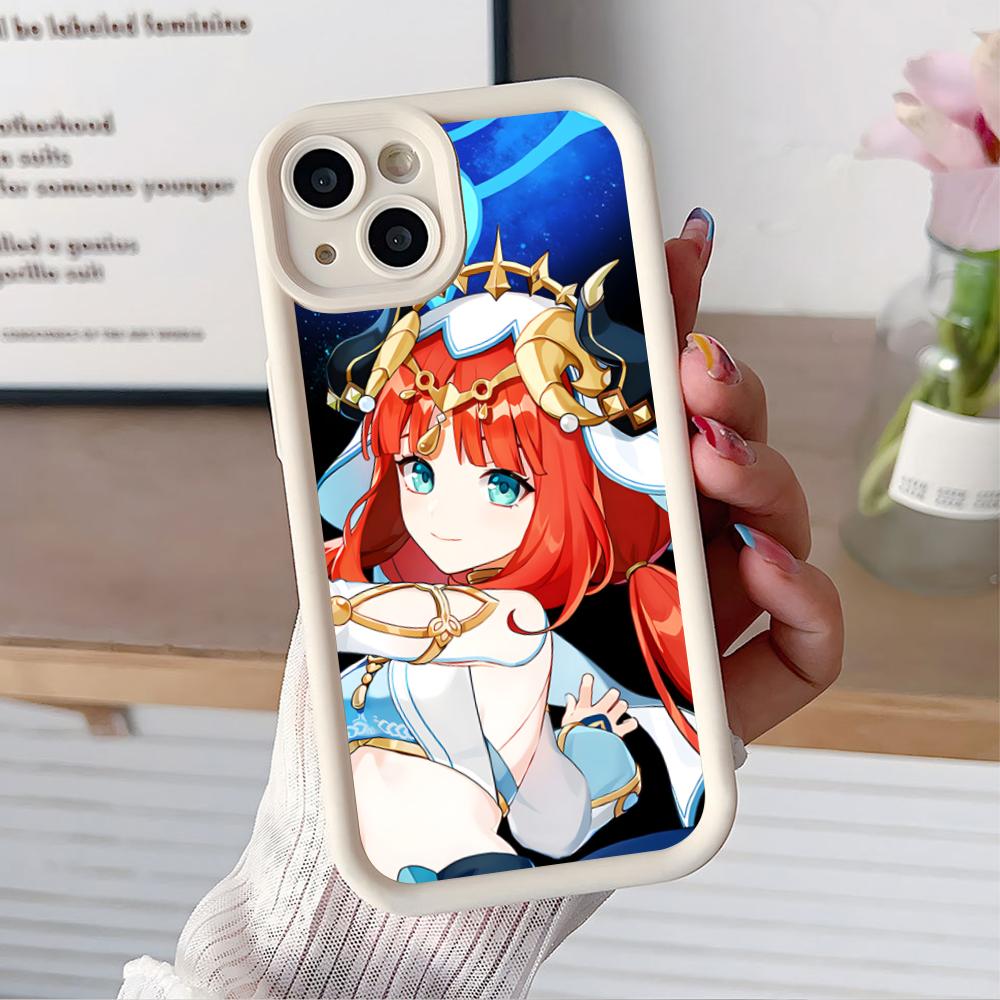 Чехол для мобильного телефона GI Nilou, утолщенный ТПУ, для iPhone 17 16 15 14 13 12 11 Air Pro Max Plus, цветной