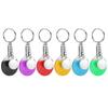 6Pcs Mini Table Tennis Racket Keyring PingPong Bat Key Chain Keyfob Bag Hangings