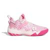 adidas Харден Вол. Детские кроссовки 6 J Clear Pink Monogram Cloud-White Team-Real-Magenta GV7059