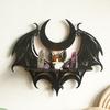 Halloween Bat Wooden Wall Shelf Living Room Faux Crystal Wall