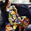 1pc, Snow White and the Seven Dwarfs Home Décor Blanket for Your Living Room, Bedroom, or Outdoor, Flannel Throw Blanket, Ideal as a Sofa Blanket