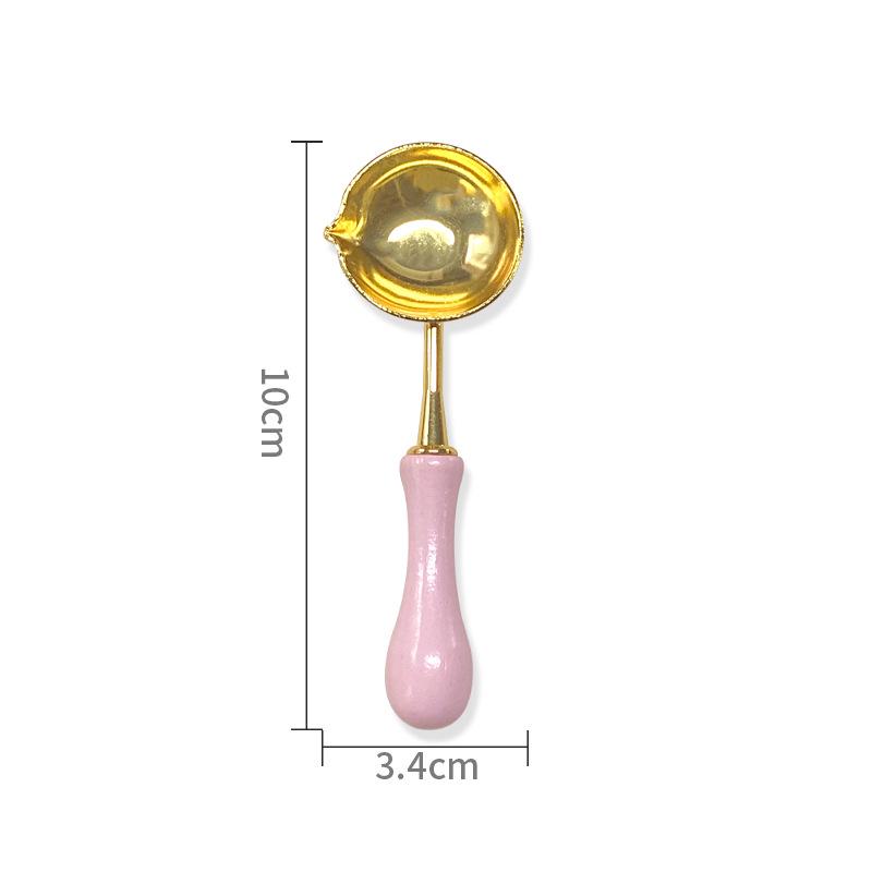 Набор старинных ложек для сургучной печати для конвертов - полный набор инструментов для новичков