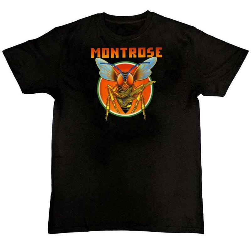 Унисекс футболка с графическим принтом Montrose Band Hard Rock Music