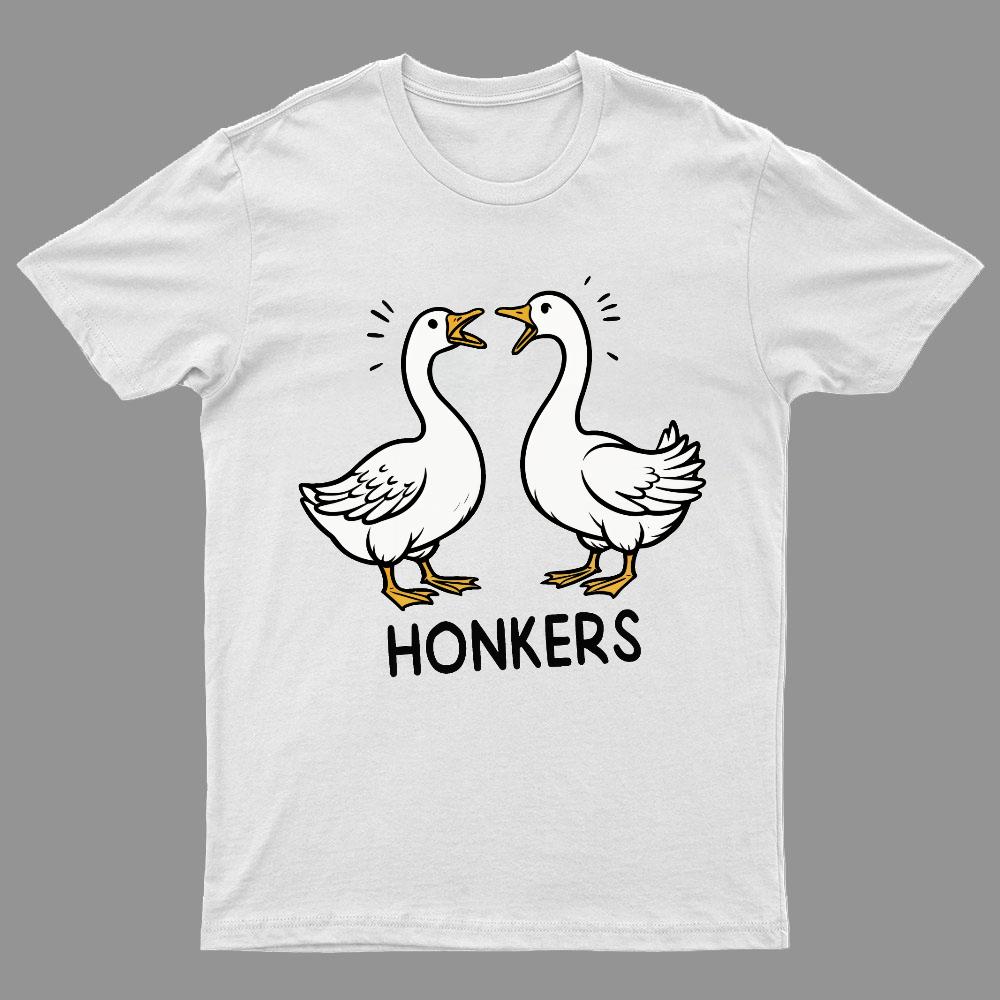 Honkers Funny Goose Geeky T-Shirt