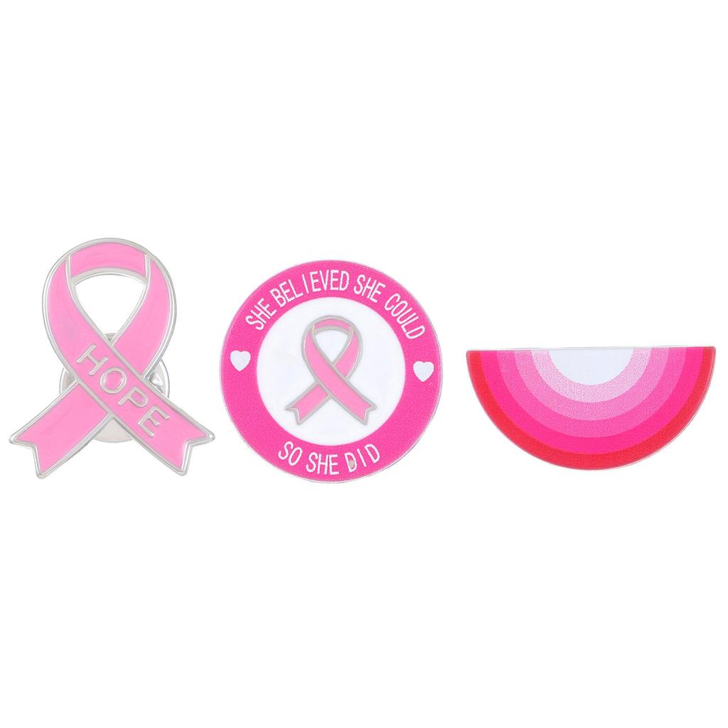 Ожерелье в знак осведомленности о раке молочной железы и Браслет для профилактики СПИДа с значком красной ленты