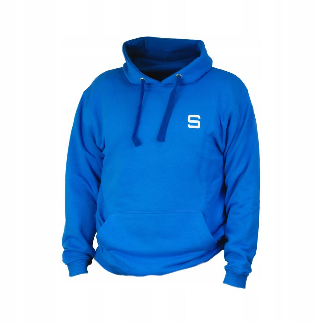 Original Siver Men's Hooded Sweatshirt Cotton Kangaroo Pocket Hoodie - Printed