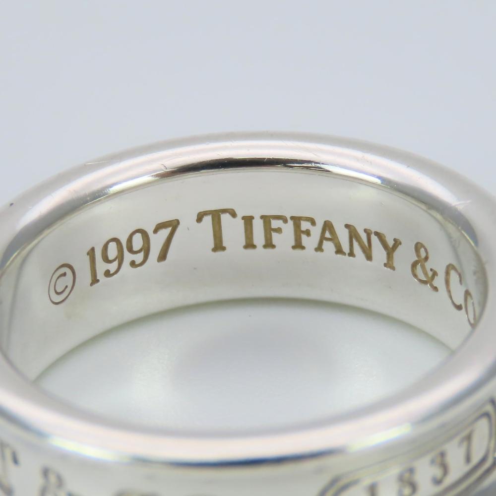 Used TIFFANY&Co. Ring 1837 EU#55 Silver925 7.9g Silver Accessories