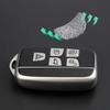 For Land Rover Range Rover Discovery Evoque Sport Velar for Jaguar XE E-Pace TPU Leather Car Remote Key Case Cover Shell Fob