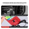 TQCX7 Car Sunglasses Holder Sun Visor Glasses Clip Eyeglasses Hanger Ticket Card Clip For KIA Sportage Rio K5 K2 Optima Cerato Proceed