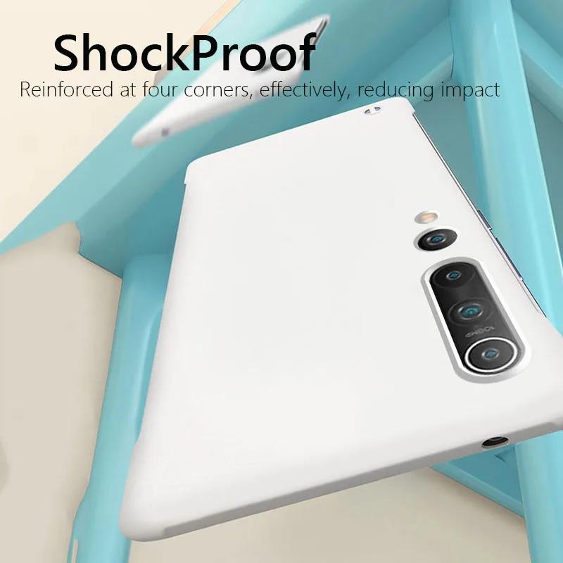 Безрамочный Тонкий Матовый Жесткий Чехол-Накладка Skin На Для Xiaomi Mi 10 Pro Mi10 Pro Mi9 Ударопрочный Fundas Coque