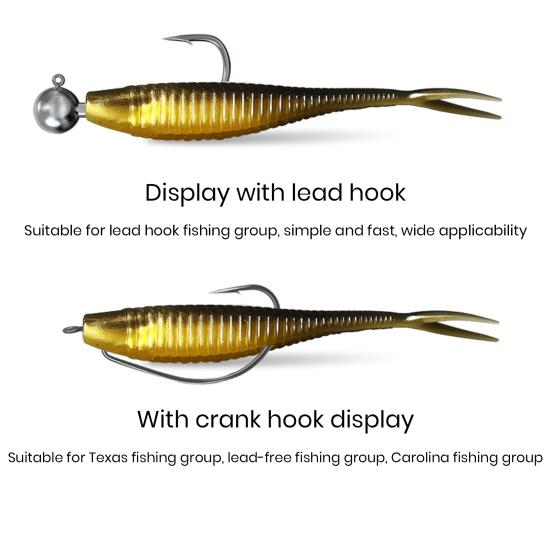 Рыболовные приманки, гибкие многоцелевые многоразовые приманки для ловли судака, форели, мягкие приманки, товары для рыбалки