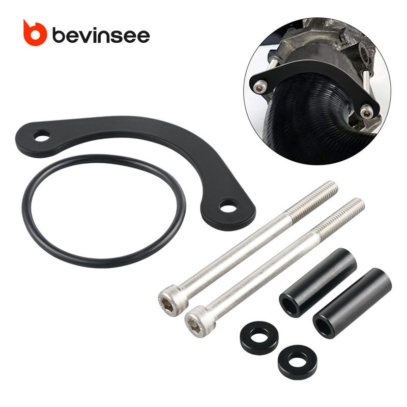 BEVINSEE TDI Upper Intake Hose Collar Kit to Manifold, for VW Golf/for Jetta/for New Beetle BEW Engine, for Passat BHW Engine