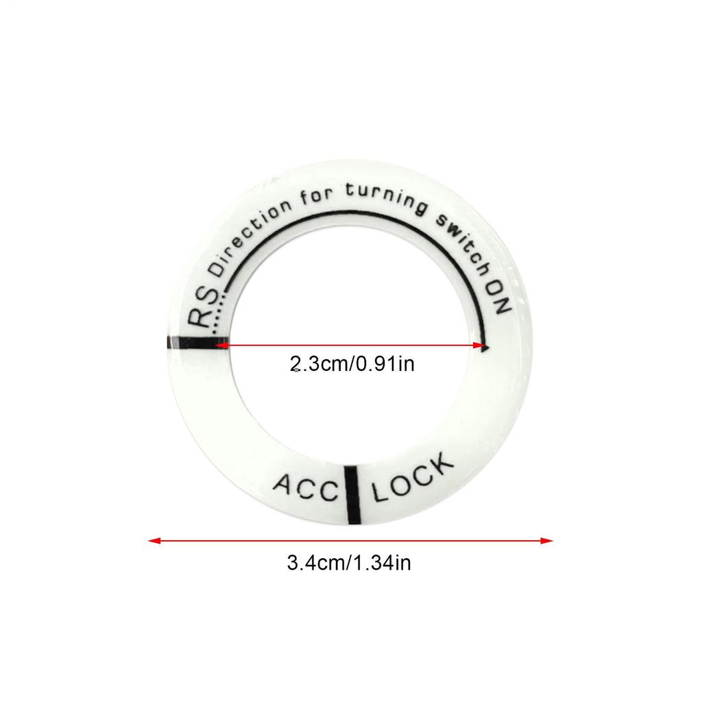 Наклейка на замочную скважину автомобиля, Светящаяся наклейка-держатель для ключей, 3D Светящаяся накладка на зажигание, Автомобильная наклейка, Персонализация, Украшение