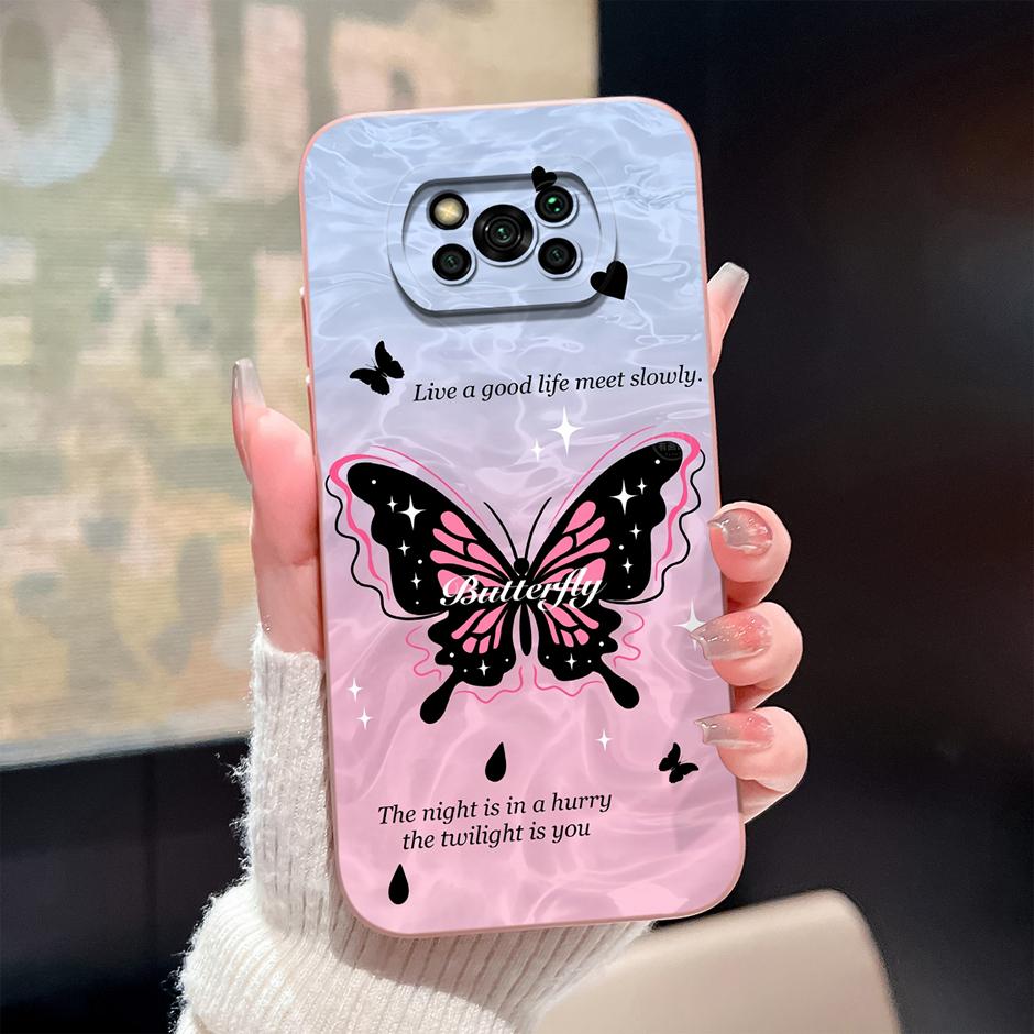 Для Xiaomi Poco X3 Pro NFC GT Чехлы Мультяшный Кролик Лев Портативный Противоударный Легкий Эстетичный Чехол Для Xiaomi PocoX3Pro Capa