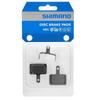SHIMANO Запчасти Тормозные колодки M05 Полимерные Без ребер 1 пара IBPM05RXA