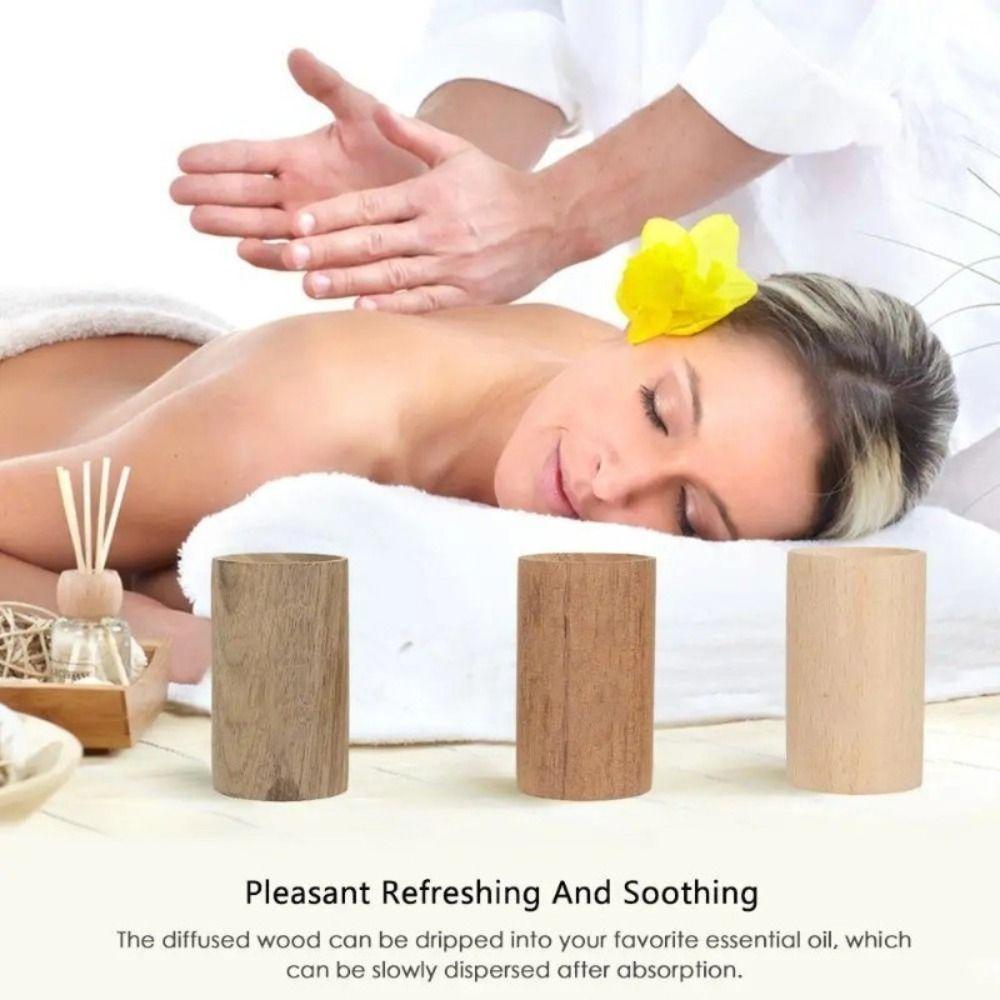Refreshing Sleep Expanded Fragrant Wood Long-lasting Floral Wood Ornaments Aromatherapy Inhaler