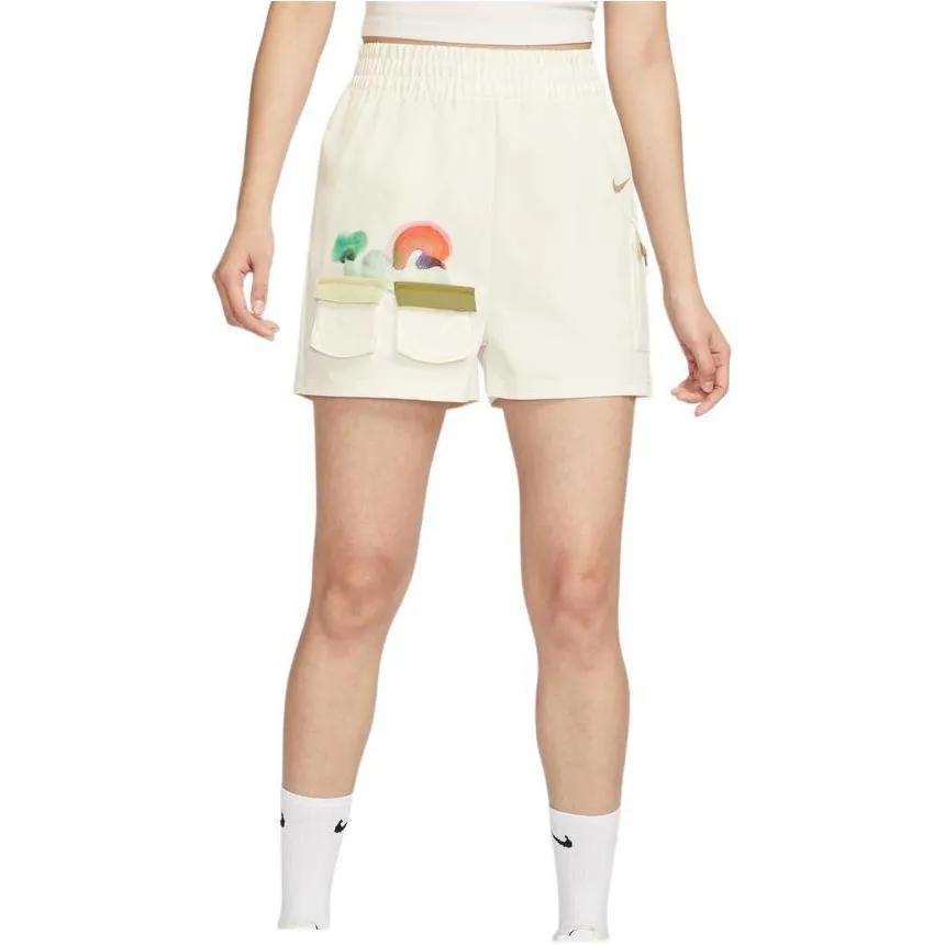 Nike Sportswear Casual Shorts Women's Sail White (Unisex) Casual Shorts HF6175 133