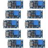 10pcs MT3608 Adjustable Step Up Module Voltage Regulator Micro USB Type-c Plug 2V-24V To 5V-28V 2A Step-Up DC-DC Boost Converter
