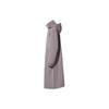 Uniqlo X Jil Sander Сотрудничество Свободный крой Длинное пальто с капюшоном Мужские пальто Дымчато-серый 440367-04