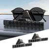 Raksonic Car Glasses Sunglasses Metal Shelf for Glasses and Number Car Instrument Rack Temporary Illuminated Stop Phone Number Convenient Easy