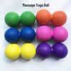 Миорелаксационный ТПЭ фасциальный мяч: Акупрессура стоп и рук, йога, массаж арахисом