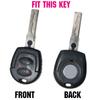 Силиконовый чехол для ключей с 2 ​​кнопками, чехол-брелок для Seat Corboda Leon Ibiza Toledo Alhambra Altea Arosa, защитный чехол для ключей