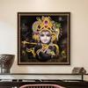 Lord Bal Krishna Hindu God Canvas Painting Religious Hinduism Posters and Prints Wall Art for Home Decoration Cuadros Wall Art