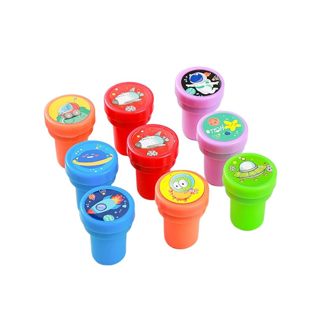 Ассорти из штампов для детей Самоклеящиеся штампы для учителей Подарочные сувениры для вечеринок Детские сокровищницы Призы для классных пасхальных яиц Игрушки-подарок