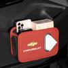 Car Tissue Box Holder Leather Car Door Side Armrest Napkin Case Backseat Bag For Chevrolet Spark Captiva Cruze Tracker Epica Z71