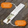 3-1pcs NEW Wall Hanging Thermometer with Box for Indoor Outdoor Home Garden Planting Humidity Temperature Meter Measurement Tool