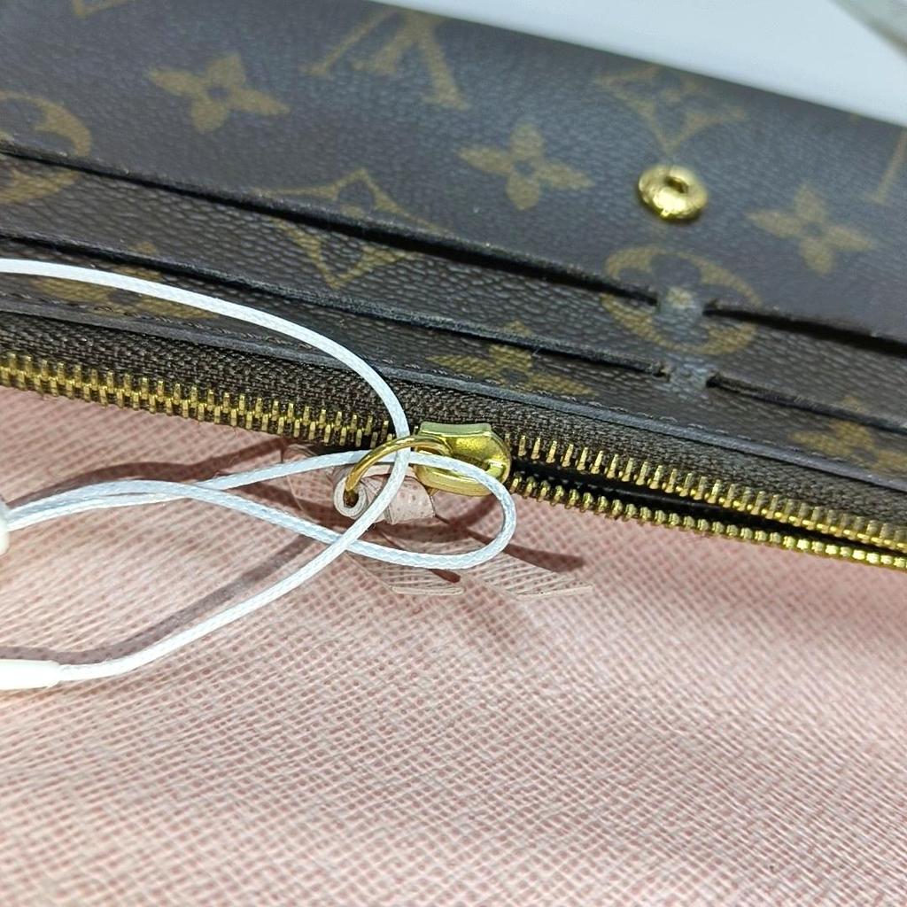[Pre-Owned] Louis Vuitton Emilie Wallet 'Brown Monogram Canvas' - Very Good #1AWKNHL