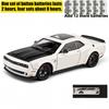 1:24 Dodge Challenger Hellcat Redeye Alloy Diecast Car Model High Simulation Ornament Toy Sound & Light Pull Back Holiday Gifts