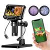 Цифровой микроскоп MK5 4,3 дюйма 1000X Микроскоп для монет 1080P HD Видеомикроскоп для взрослых Просмотр на ПК Микроскоп для пайки Лупа