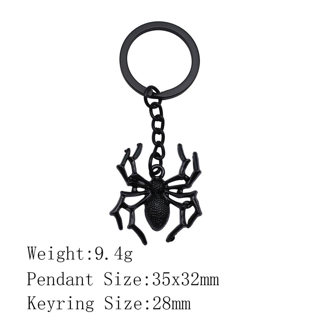 Брелок для ключей на Новый год в виде паука и летучей мыши, дешевые милые вещи, новые брелки