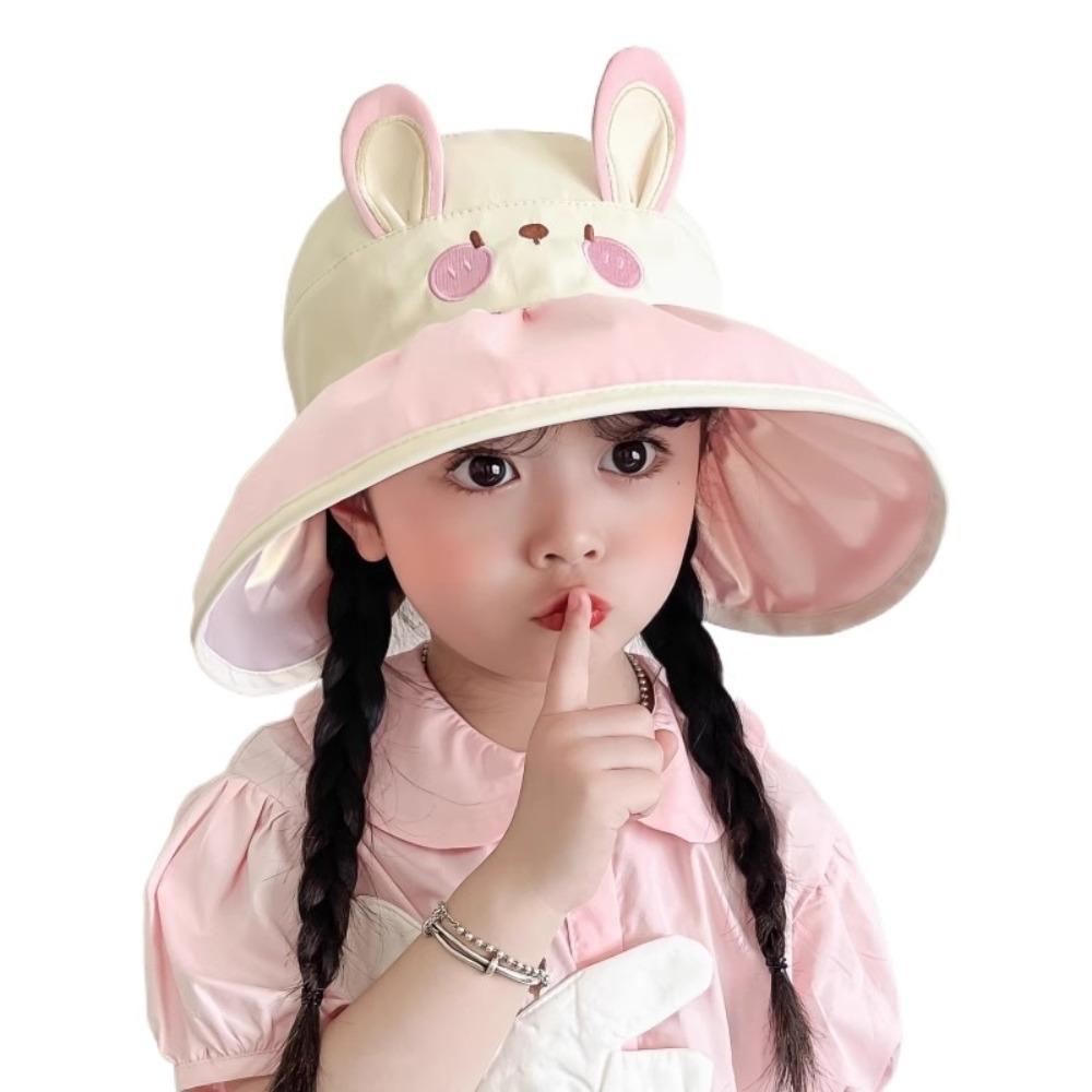 Empty Top UV Protection Hat Thin Design Fisherman Cap Fashion Design Children's Caps Travel