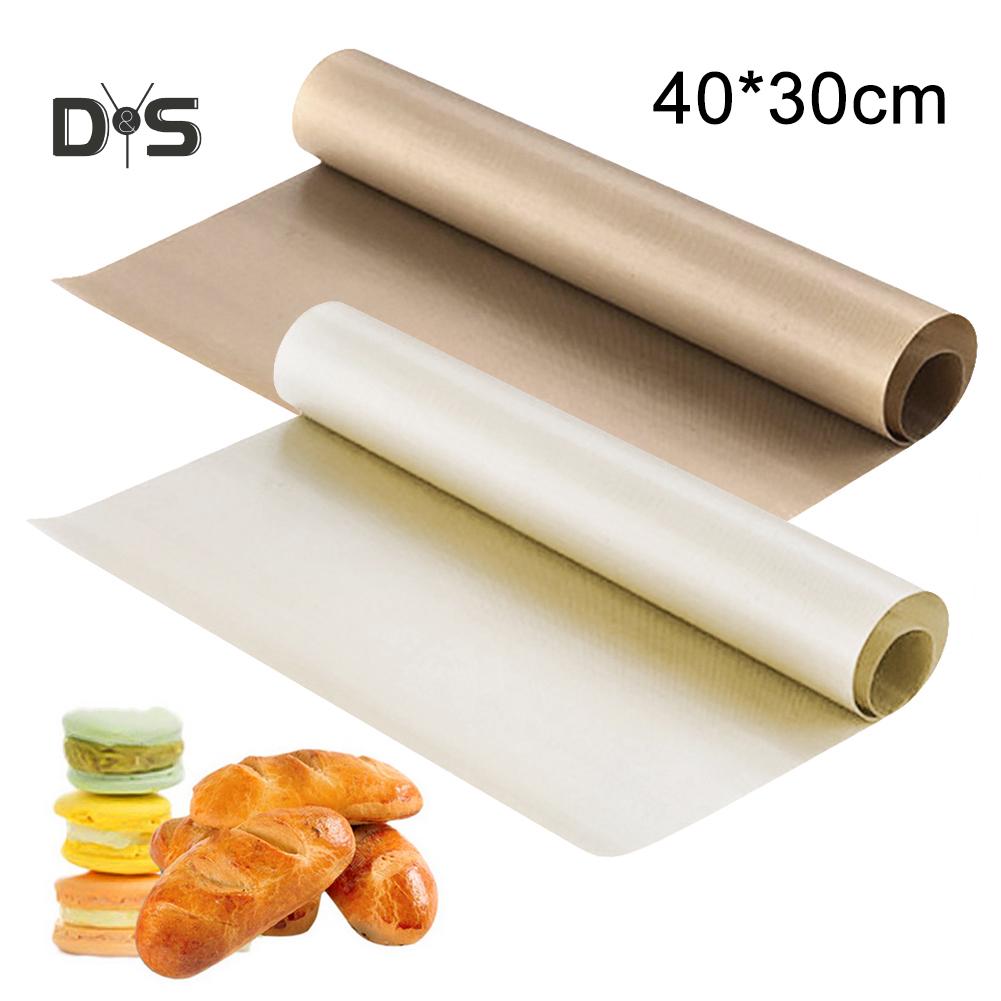 40x30cm High Temperature Reusable Non Sticky High Temperature Baking Mat Pad Pastry Baking Tool