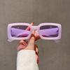 Retro Rectangle Sunglasses Women Fashion Square Gradient Candy Color Shades Sun Glasses Brand Design UV400 Female Eyewear