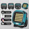 Multi-functional Square Work Light USB Rechargeable Flashlight Waterproof Mini Magnetic COB Floodlight Camping Job Site Lighting