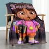 Dora Explorer Customize Text Blanket Cozy Customizable Blanket Comfortable Throw For Seaside Picnics Couch Livingroom Four Seasons Multipurpose