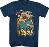 Goose The Band Все размеры S-5XL Хлопок Унисекс Темно-синяя Футболка Унисекс Футболка