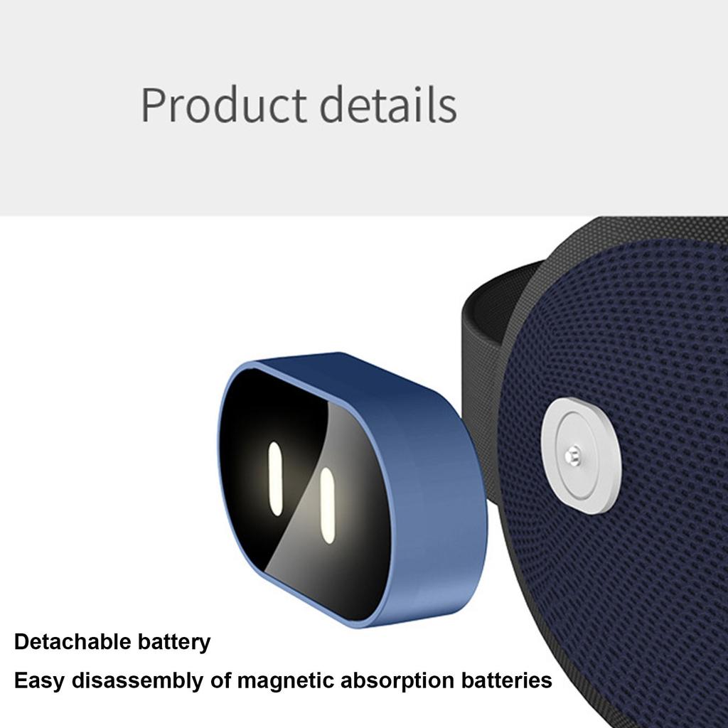 Умный электрический магнитный всасывающий массажер для глаз, холодный компресс, горячий компресс, вибрирующая маска для глаз, портативный перезаряжаемый массажер для глаз, 40 мл