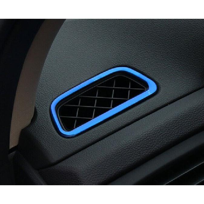 Для Honda CR-V CRV 2012-2016 Синяя Сталь Отделка Дефлектора Воздуховода AC L&R 2 шт.